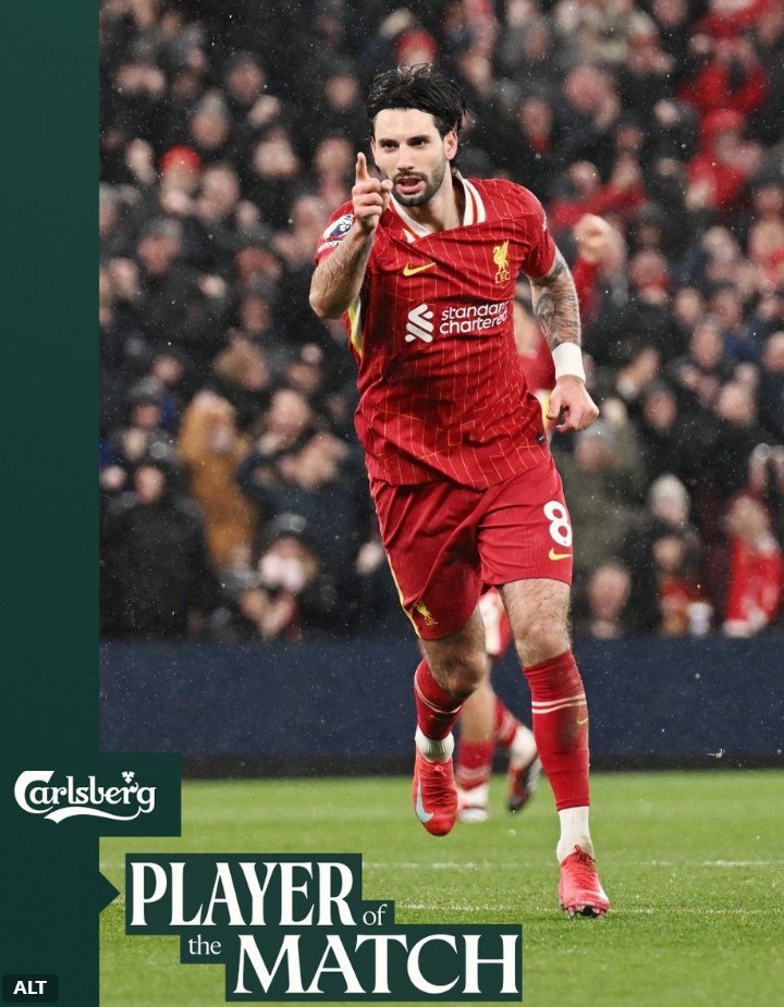 先拔頭籌！官方：索博斯洛伊當(dāng)選利物浦2-0紐卡隊(duì)內(nèi)最佳球員