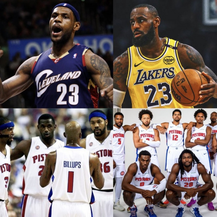 時隔17年！活塞上次8連勝詹姆斯場均30+7.9+7.2 現(xiàn)在24.7+7.8+8.7