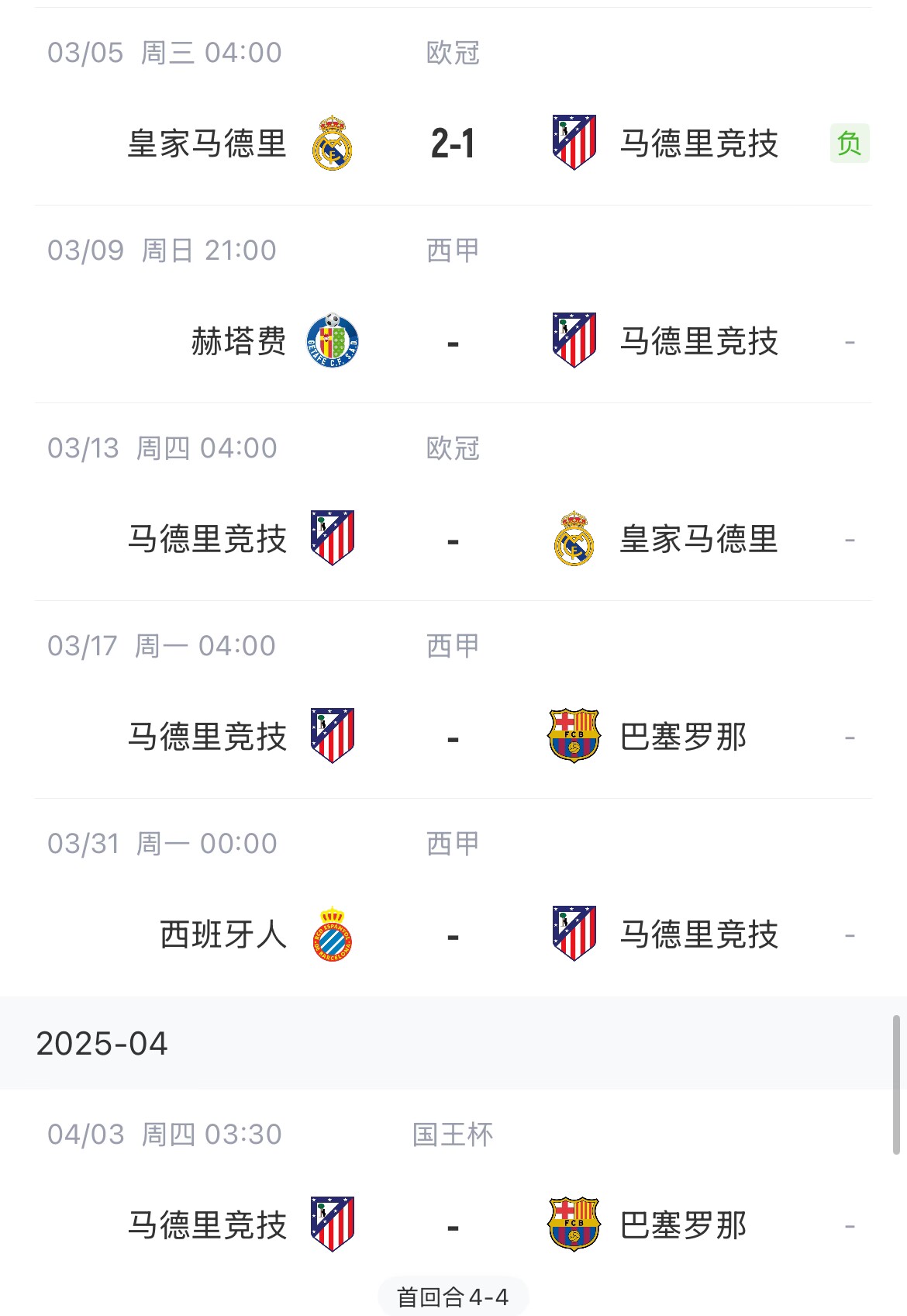 決定賽季命運？馬競13號歐冠再戰(zhàn)皇馬，17號西甲迎戰(zhàn)巴薩