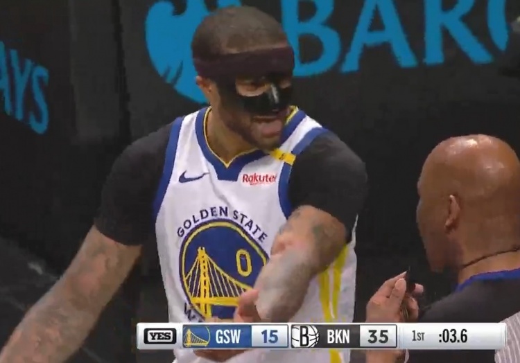 鼻子骨折戴面具上！小佩頓首節(jié)4中3得到6分3板1助