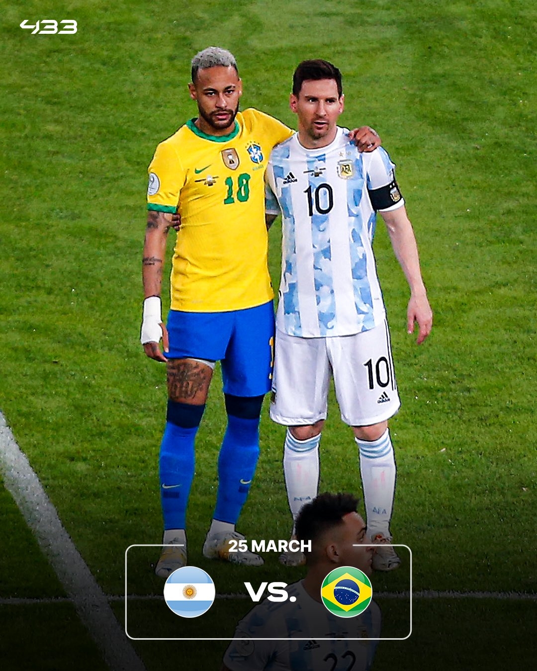 焦點戰(zhàn)老友重逢！內(nèi)馬爾重回國家隊，本月底將戰(zhàn)梅西領(lǐng)銜的阿根廷