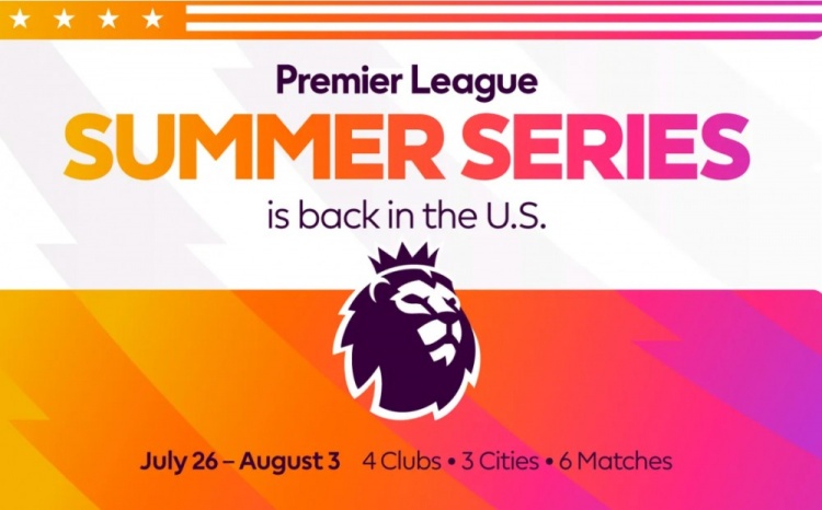 英超官方：伯恩茅斯、埃弗頓、曼聯(lián)、西漢姆將參加今年美國季前賽