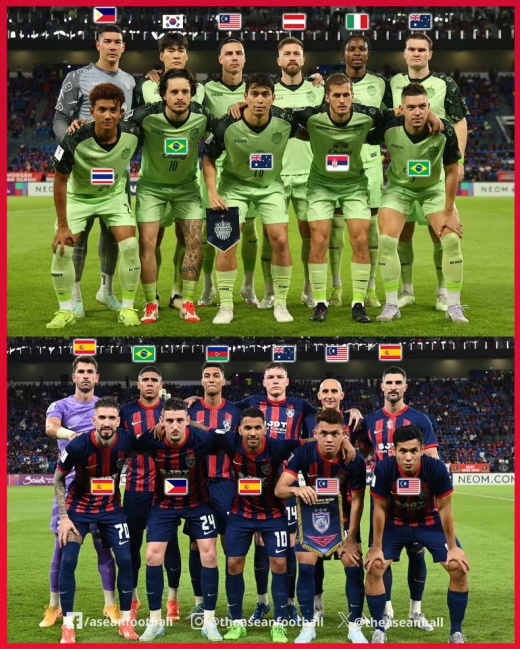 亞冠-武里南聯(lián)對(duì)陣柔佛新山，雙方共18名外援首發(fā)出戰(zhàn)