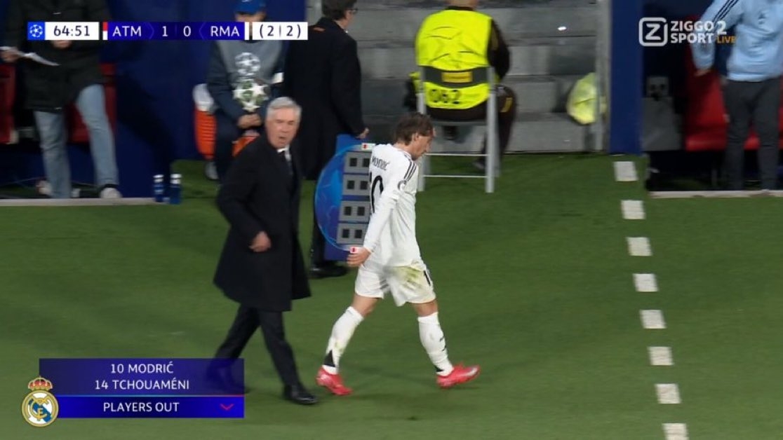 皇馬第65分鐘換人：魔笛、瓊阿梅尼下，卡馬文加、巴斯克斯上