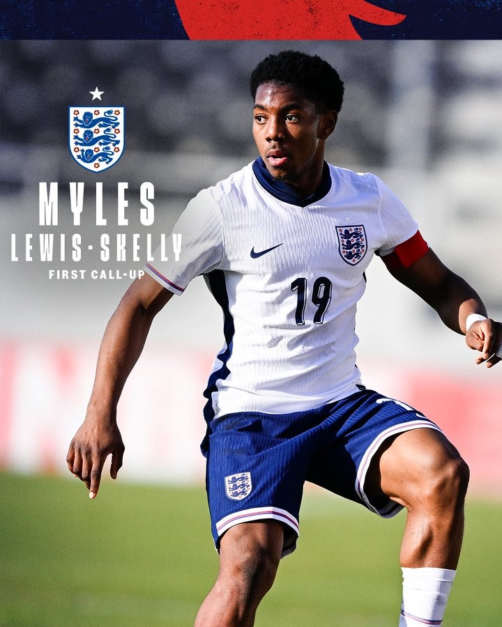 阿森納&英格蘭祝賀斯凱利首次入選三獅名單：一個(gè)突破性的賽季！