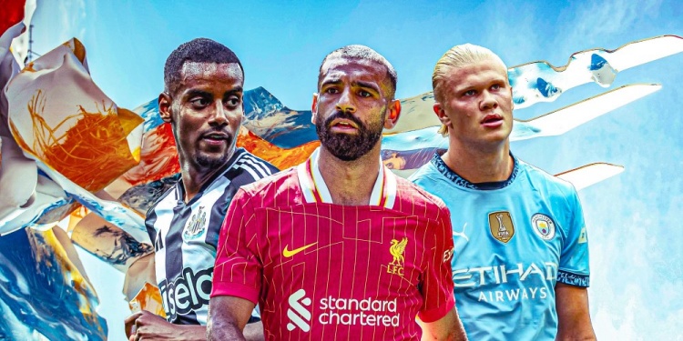 英超MVP已無懸念？薩拉赫獨(dú)造44球，第2伊薩克&第3哈蘭德合計(jì)47球