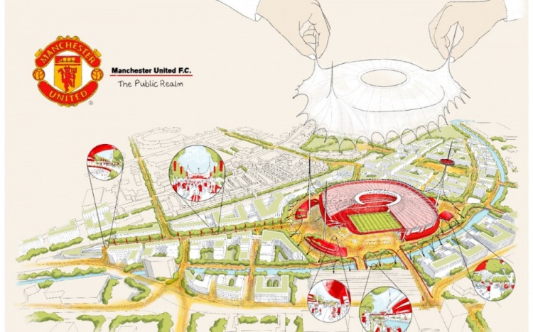 電訊報(bào)：曼市市長(zhǎng)希望從英政府獲得3億英鎊，有助曼聯(lián)新球場(chǎng)建設(shè)