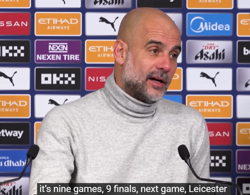 歐冠席位危？瓜帥：接下來9場決賽，我有信心能堅持到最后一輪