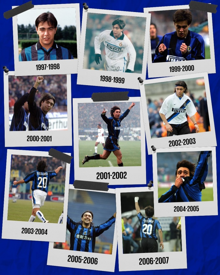 國(guó)米官方祝雷科巴49歲生日快樂(lè)，球員效力期間出戰(zhàn)261場(chǎng)72球66助