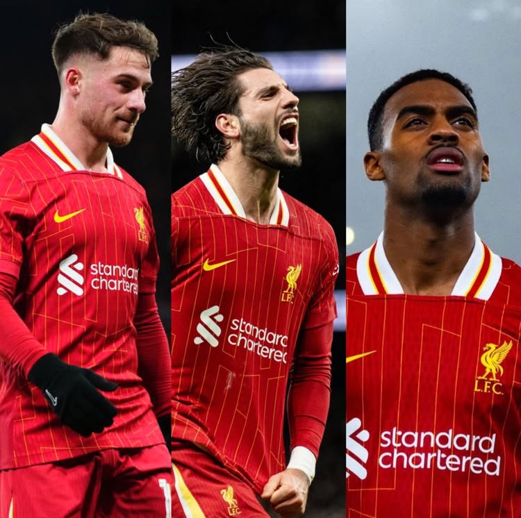 中場鐵三角！利物浦“麥8赫”購入價1.52億，最新身價合計2.4億歐