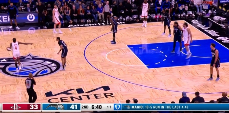 風(fēng)云突變！魔術(shù)攻防兩端壓制火箭 4分鐘轟出18-5強勢反超