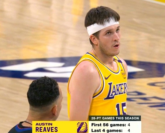 挺身而出！里夫斯賽季前56場(chǎng)僅4次28+ 本場(chǎng)之前最近4場(chǎng)全部28+