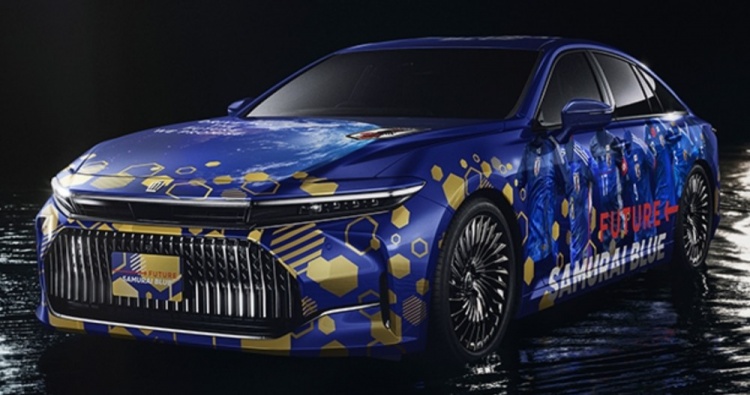 與車企聯(lián)動(dòng)，日本足協(xié)與豐田汽車共同打造日本國(guó)家隊(duì)特別車型