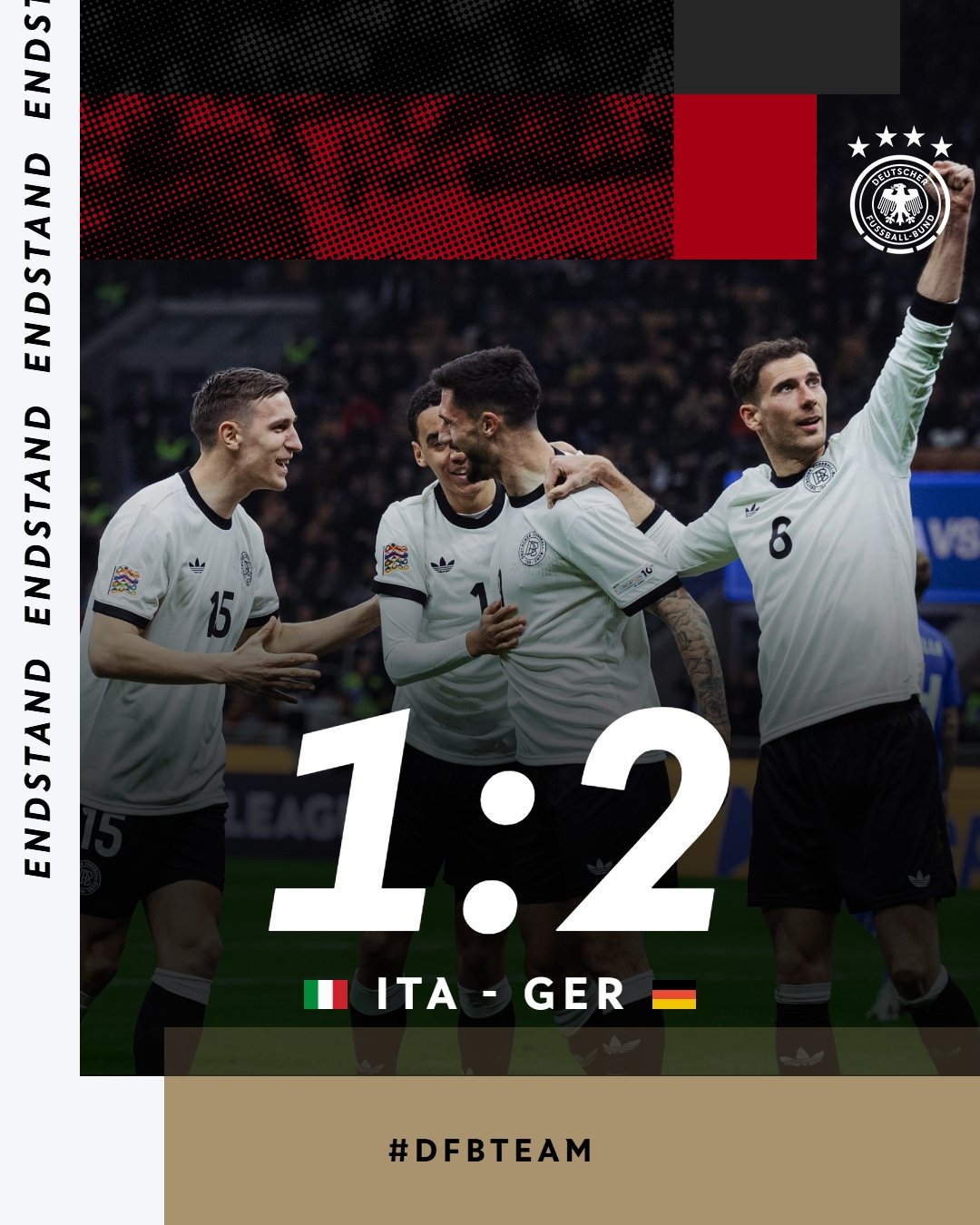 意大利vs德國有60334人現(xiàn)場觀戰(zhàn)，球票收入168萬歐創(chuàng)造新紀錄