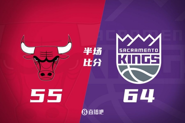 半場戰(zhàn)報：國王領(lǐng)先公牛9分 蒙克轟19分 拉文4中0 武器11分9板