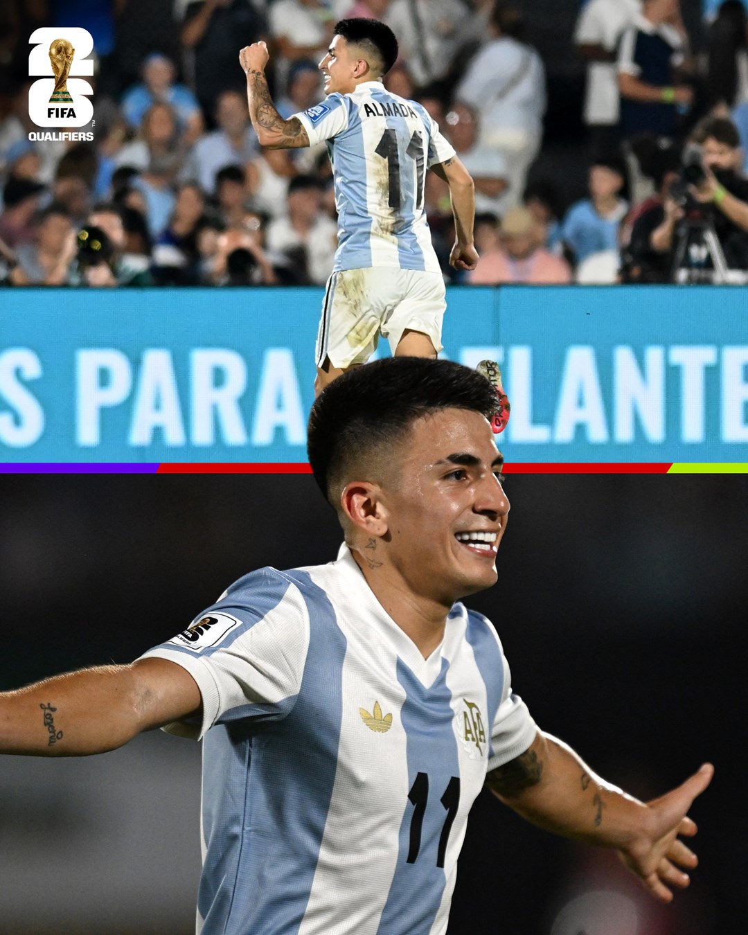 一鳴驚人！23歲阿爾馬達(dá)法甲近2場(chǎng)1球2助，國家隊(duì)轟世界波