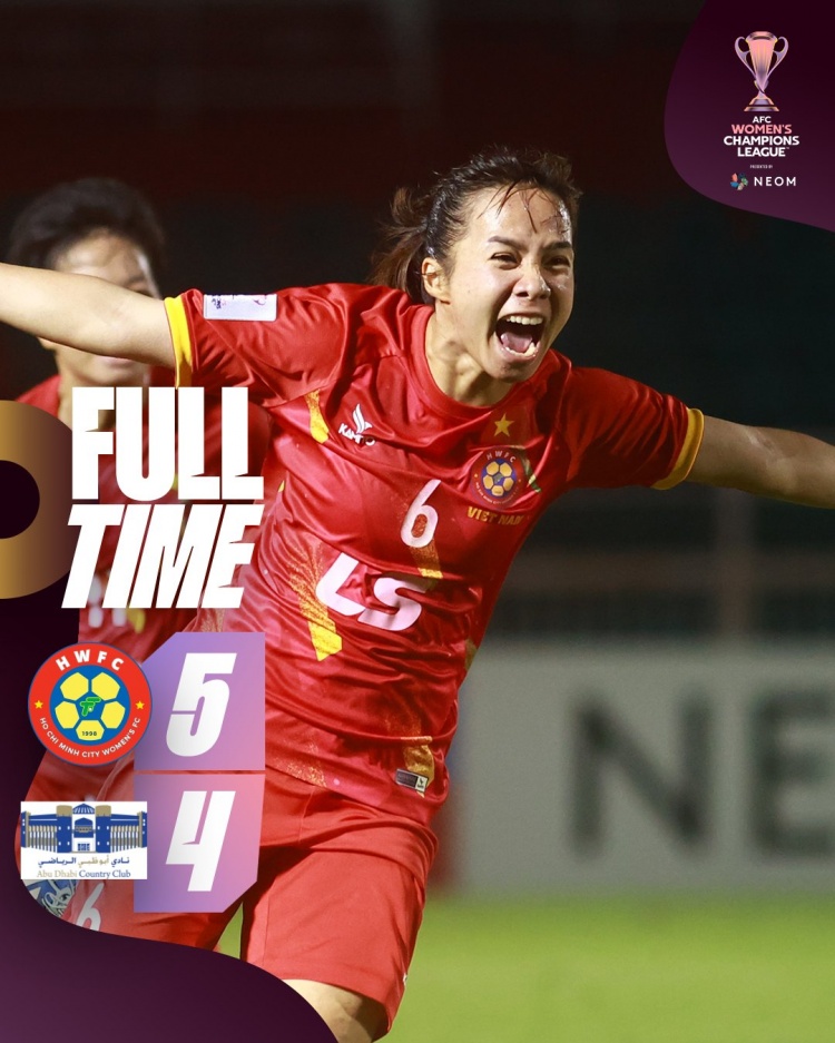 武漢女足將對(duì)陣胡志明女足 后者淘汰曾擊敗武漢女足的阿聯(lián)酋球隊(duì)