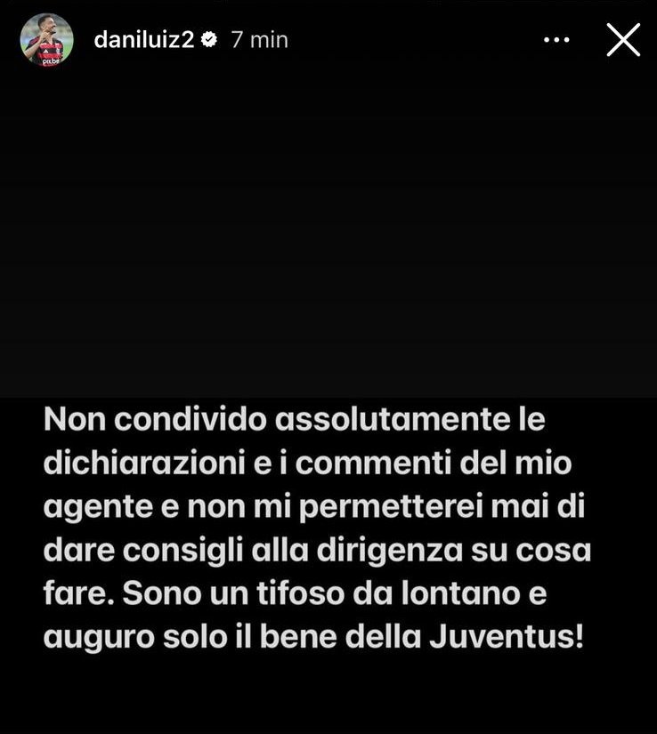 經(jīng)紀(jì)人在莫塔下課后諷刺尤文，達(dá)尼洛：不同意其言論，仍支持尤文