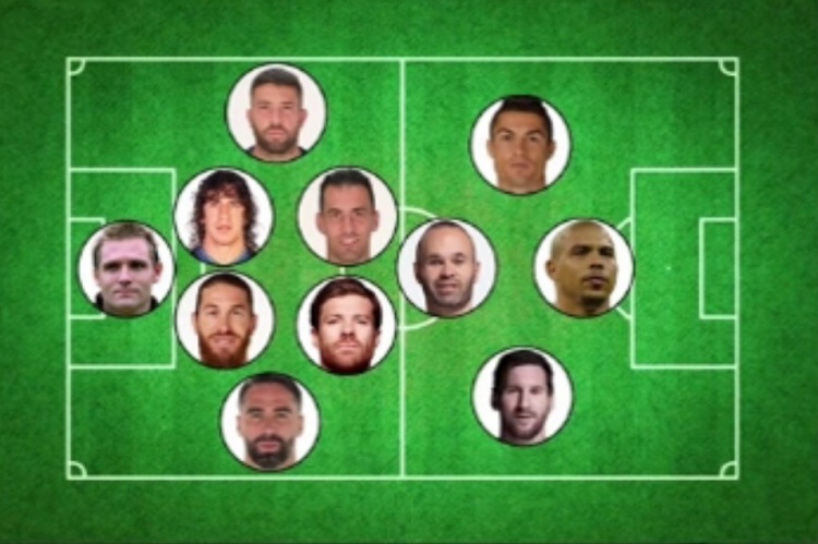 費蘭評歷史最佳陣容：梅西、C羅、大羅、伊涅斯塔在列