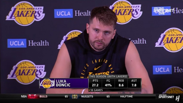 東契奇：我們?cè)谏习雸龅姆朗睾馨?但籃球比賽要打48分鐘