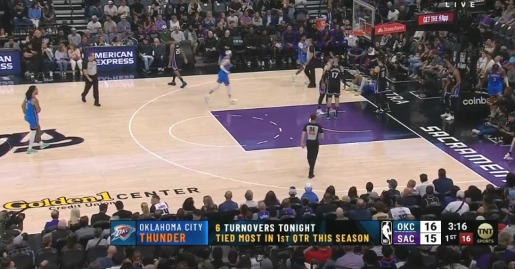 開(kāi)局有些毛躁！雷霆首節(jié)6失誤平賽季紀(jì)錄 亞歷山大一人就有4個(gè)