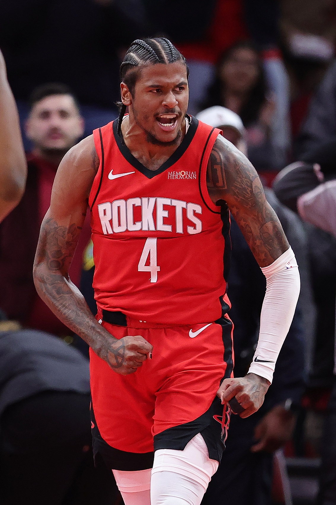 自信放光芒！杰倫-格林內(nèi)外開花 11中7拿到半場最高16分