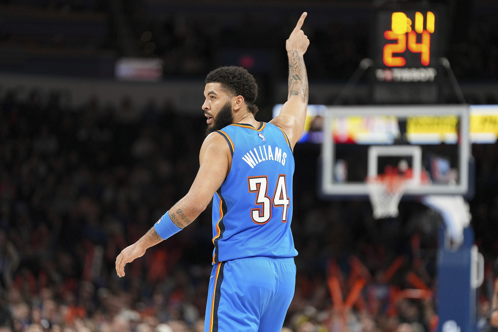 三高！雷霆首發(fā)：哈滕、霍姆格倫、肯威、多特、亞歷山大